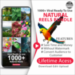 1000+ Natural Reels Bundle Download 👉Put your logo👉 Publish