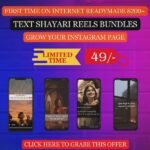8200+🔥SHAYARI REELS BUNDLE Download 👉Put your logo👉 Publish